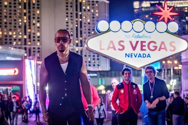 F1 Grand Prix of Las Vegas - Qualifying Lewis Hamilton during the Formula 1 Heineken silver Las Vegas Grand Prix 2023 on November 17th, 2023 in Las Vegas USA Las Vegas Nevada United States  Copyright: xAlessioxMorgesex originalFilename:morgese-formula1231117_npwRu.jpg