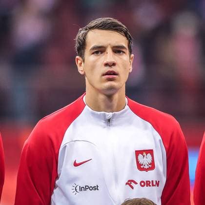 17.11.2023 Warszawa Pilka nozna Reprezentacja Polski, eliminacje do Mistrzostw Europy 2024, Polska - Czechy n z Jakub Kiwior Foto Adam Starszynski PressFocus 17.11.2023 Warsaw Football Polish national team, Nationalteam UEFA EURO, EM, Europameisterschaft,Fussball 2024 qualifiers, Poland - Czech Republic Jakub Kiwior Credit Adam Starszynski PressFocus NEWSPIX.PL --- Newspix.pl  20231117PF_AS073