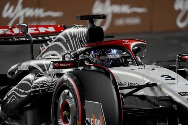FORMULA 1 HEINEKEN SILVER LAS VEGAS GRAND PRIX 2023 18 11 2023, Las Vegas Street Circuit, Las Vegas, FORMULA 1 HEINEKEN SILVER LAS VEGAS GRAND PRIX 2023 ,in the picture Daniel Ricciardo AUS , Scuderia AlphaTauri nordphotoxGmbHx xBratic nph00250