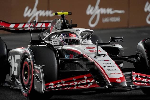 FORMULA 1 HEINEKEN SILVER LAS VEGAS GRAND PRIX 2023 18 11 2023, Las Vegas Street Circuit, Las Vegas, FORMULA 1 HEINEKEN SILVER LAS VEGAS GRAND PRIX 2023 ,in the picture Nico Hülkenberg DEU , MoneyGram Haas F1 Team nordphotoxGmbHx xBratic nph00250