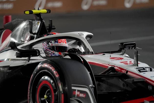 FORMULA 1 HEINEKEN SILVER LAS VEGAS GRAND PRIX 2023 18 11 2023, Las Vegas Street Circuit, Las Vegas, FORMULA 1 HEINEKEN SILVER LAS VEGAS GRAND PRIX 2023 ,in the picture Nico Hülkenberg DEU , MoneyGram Haas F1 Team nordphotoxGmbHx xBratic nph00250