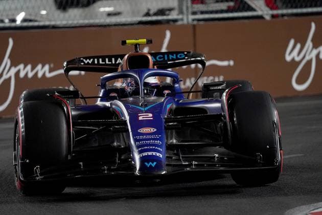 FORMULA 1 HEINEKEN SILVER LAS VEGAS GRAND PRIX 2023 18 11 2023, Las Vegas Street Circuit, Las Vegas, FORMULA 1 HEINEKEN SILVER LAS VEGAS GRAND PRIX 2023 ,in the picture Logan Sargeant USA , Williams Racing nordphotoxGmbHx xBratic nph00250