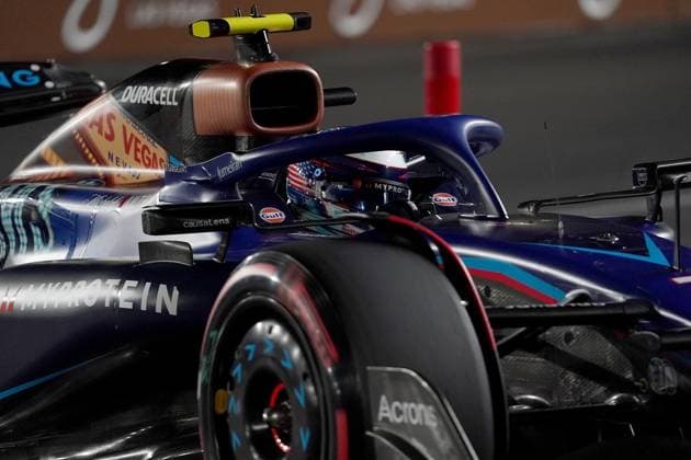 FORMULA 1 HEINEKEN SILVER LAS VEGAS GRAND PRIX 2023 18 11 2023, Las Vegas Street Circuit, Las Vegas, FORMULA 1 HEINEKEN SILVER LAS VEGAS GRAND PRIX 2023 ,in the picture Logan Sargeant USA , Williams Racing nordphotoxGmbHx xBratic nph00250