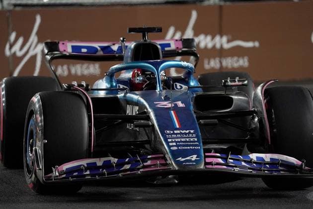FORMULA 1 HEINEKEN SILVER LAS VEGAS GRAND PRIX 2023 18 11 2023, Las Vegas Street Circuit, Las Vegas, FORMULA 1 HEINEKEN SILVER LAS VEGAS GRAND PRIX 2023 ,in the picture Esteban Ocon FRA , BWT Alpine F1 Team nordphotoxGmbHx xBratic nph00250