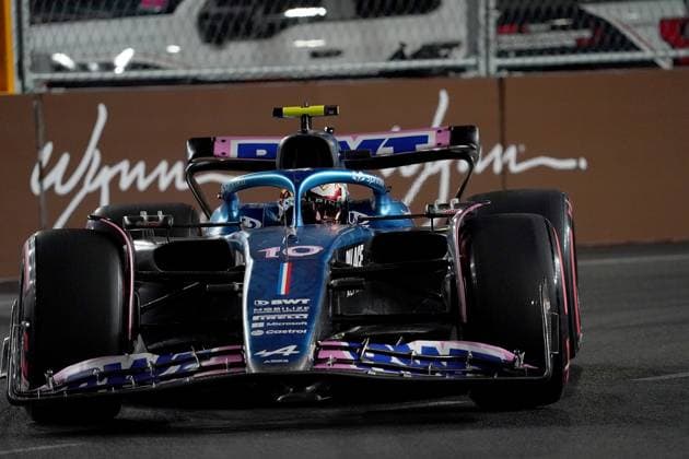 FORMULA 1 HEINEKEN SILVER LAS VEGAS GRAND PRIX 2023 18 11 2023, Las Vegas Street Circuit, Las Vegas, FORMULA 1 HEINEKEN SILVER LAS VEGAS GRAND PRIX 2023 ,in the picture Pierre Gasly FRA , BWT Alpine F1 Team nordphotoxGmbHx xBratic nph00250