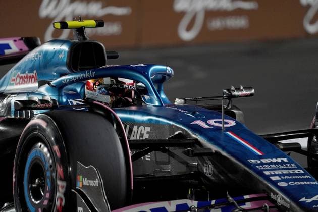 FORMULA 1 HEINEKEN SILVER LAS VEGAS GRAND PRIX 2023 18 11 2023, Las Vegas Street Circuit, Las Vegas, FORMULA 1 HEINEKEN SILVER LAS VEGAS GRAND PRIX 2023 ,in the picture Pierre Gasly FRA , BWT Alpine F1 Team nordphotoxGmbHx xBratic nph00250