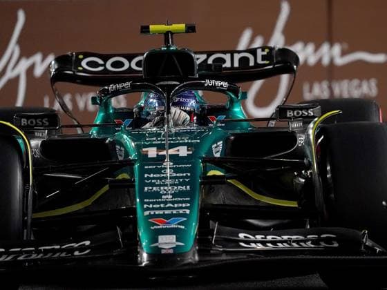 FORMULA 1 HEINEKEN SILVER LAS VEGAS GRAND PRIX 2023 18 11 2023, Las Vegas Street Circuit, Las Vegas, FORMULA 1 HEINEKEN SILVER LAS VEGAS GRAND PRIX 2023 ,in the picture Fernando Alonso ESP , Aston Martin Aramco Cognizant Formula One Team nordphotoxGmbHx xBratic nph00250