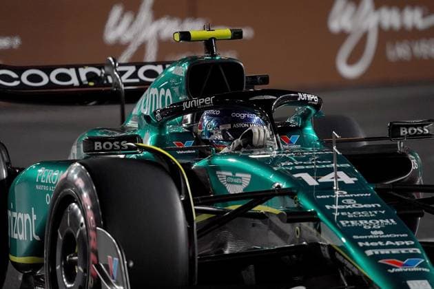 FORMULA 1 HEINEKEN SILVER LAS VEGAS GRAND PRIX 2023 18 11 2023, Las Vegas Street Circuit, Las Vegas, FORMULA 1 HEINEKEN SILVER LAS VEGAS GRAND PRIX 2023 ,in the picture Fernando Alonso ESP , Aston Martin Aramco Cognizant Formula One Team nordphotoxGmbHx xBratic nph00250