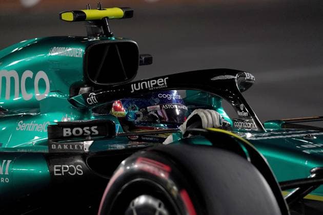 FORMULA 1 HEINEKEN SILVER LAS VEGAS GRAND PRIX 2023 18 11 2023, Las Vegas Street Circuit, Las Vegas, FORMULA 1 HEINEKEN SILVER LAS VEGAS GRAND PRIX 2023 ,in the picture Fernando Alonso ESP , Aston Martin Aramco Cognizant Formula One Team nordphotoxGmbHx xBratic nph00250