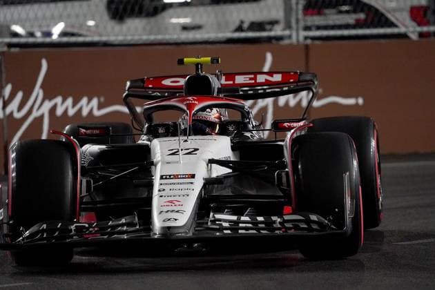 FORMULA 1 HEINEKEN SILVER LAS VEGAS GRAND PRIX 2023 18 11 2023, Las Vegas Street Circuit, Las Vegas, FORMULA 1 HEINEKEN SILVER LAS VEGAS GRAND PRIX 2023 ,in the picture Yuki Tsunoda JPN , Scuderia AlphaTauri nordphotoxGmbHx xBratic nph00250