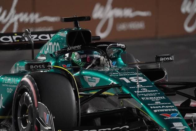FORMULA 1 HEINEKEN SILVER LAS VEGAS GRAND PRIX 2023 18 11 2023, Las Vegas Street Circuit, Las Vegas, FORMULA 1 HEINEKEN SILVER LAS VEGAS GRAND PRIX 2023 ,in the picture Lance Stroll CAN , Aston Martin Aramco Cognizant Formula One Team nordphotoxGmbHx xBratic nph00250