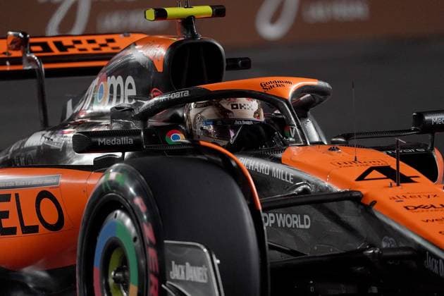 FORMULA 1 HEINEKEN SILVER LAS VEGAS GRAND PRIX 2023 18 11 2023, Las Vegas Street Circuit, Las Vegas, FORMULA 1 HEINEKEN SILVER LAS VEGAS GRAND PRIX 2023 ,in the picture Lando Norris GBR , McLaren F1 Team nordphotoxGmbHx xBratic nph00250