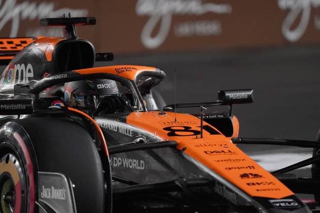 FORMULA 1 HEINEKEN SILVER LAS VEGAS GRAND PRIX 2023 18 11 2023, Las Vegas Street Circuit, Las Vegas, FORMULA 1 HEINEKEN SILVER LAS VEGAS GRAND PRIX 2023 ,in the picture Oscar Piastri AUS , McLaren F1 Team nordphotoxGmbHx xBratic nph00250