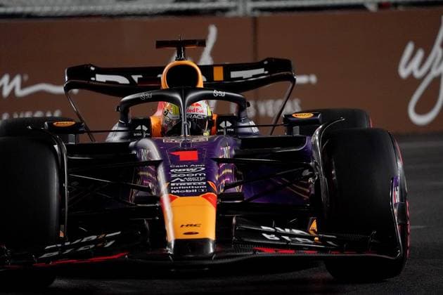 FORMULA 1 HEINEKEN SILVER LAS VEGAS GRAND PRIX 2023 18 11 2023, Las Vegas Street Circuit, Las Vegas, FORMULA 1 HEINEKEN SILVER LAS VEGAS GRAND PRIX 2023 ,in the picture Max Verstappen NLD , Oracle Red Bull Racing nordphotoxGmbHx xBratic nph00250