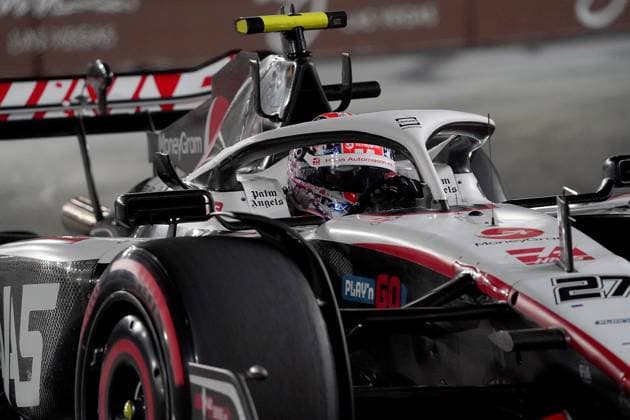 FORMULA 1 HEINEKEN SILVER LAS VEGAS GRAND PRIX 2023 18 11 2023, Las Vegas Street Circuit, Las Vegas, FORMULA 1 HEINEKEN SILVER LAS VEGAS GRAND PRIX 2023 ,in the picture Nico Hülkenberg DEU , MoneyGram Haas F1 Team nordphotoxGmbHx xBratic nph00250