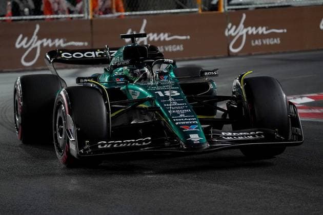 FORMULA 1 HEINEKEN SILVER LAS VEGAS GRAND PRIX 2023 18 11 2023, Las Vegas Street Circuit, Las Vegas, FORMULA 1 HEINEKEN SILVER LAS VEGAS GRAND PRIX 2023 ,in the picture Lance Stroll CAN , Aston Martin Aramco Cognizant Formula One Team nordphotoxGmbHx xBratic nph00250