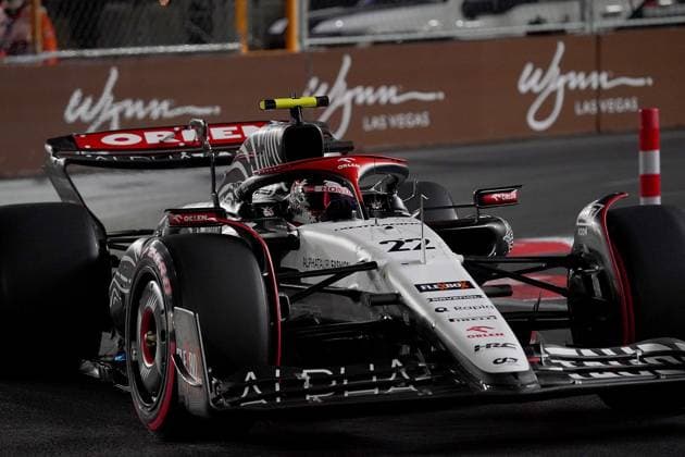 FORMULA 1 HEINEKEN SILVER LAS VEGAS GRAND PRIX 2023 18 11 2023, Las Vegas Street Circuit, Las Vegas, FORMULA 1 HEINEKEN SILVER LAS VEGAS GRAND PRIX 2023 ,in the picture Yuki Tsunoda JPN , Scuderia AlphaTauri nordphotoxGmbHx xBratic nph00250