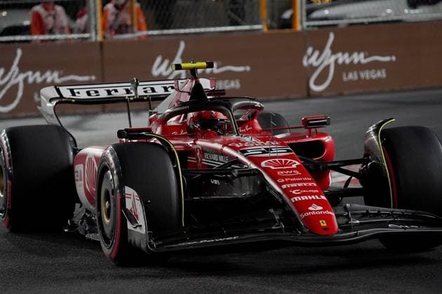 FORMULA 1 HEINEKEN SILVER LAS VEGAS GRAND PRIX 2023 18 11 2023, Las Vegas Street Circuit, Las Vegas, FORMULA 1 HEINEKEN SILVER LAS VEGAS GRAND PRIX 2023 ,in the picture Carlos Sainz Jr ESP , Scuderia Ferrari nordphotoxGmbHx xBratic nph00250