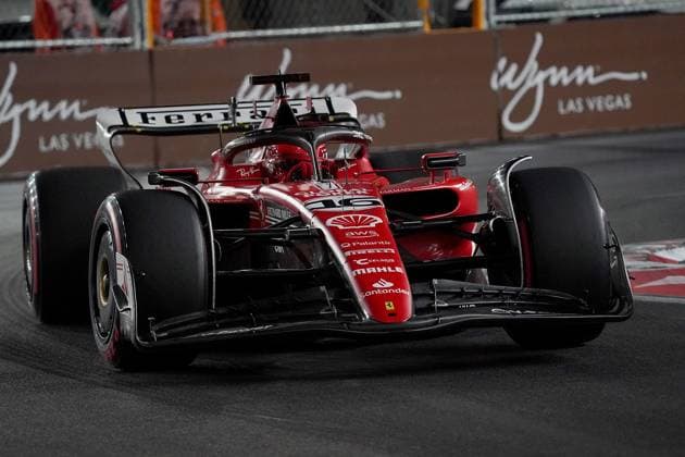 FORMULA 1 HEINEKEN SILVER LAS VEGAS GRAND PRIX 2023 18 11 2023, Las Vegas Street Circuit, Las Vegas, FORMULA 1 HEINEKEN SILVER LAS VEGAS GRAND PRIX 2023 ,in the picture Charles Leclerc MCO , Scuderia Ferrari nordphotoxGmbHx xBratic nph00250