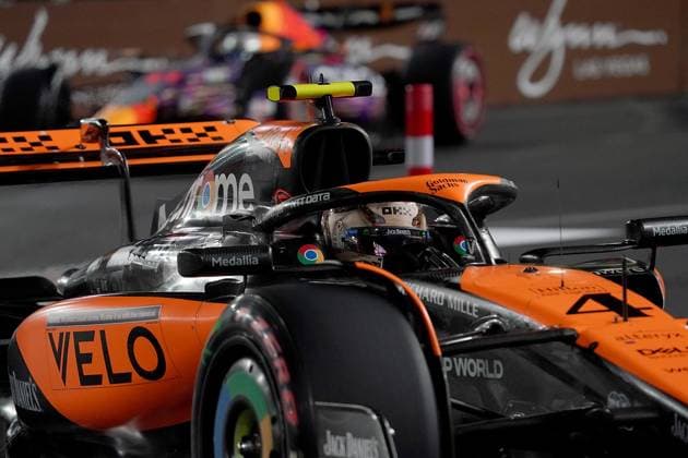 FORMULA 1 HEINEKEN SILVER LAS VEGAS GRAND PRIX 2023 18 11 2023, Las Vegas Street Circuit, Las Vegas, FORMULA 1 HEINEKEN SILVER LAS VEGAS GRAND PRIX 2023 ,in the picture Lando Norris GBR , McLaren F1 Team nordphotoxGmbHx xBratic nph00250
