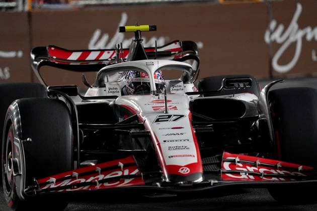 FORMULA 1 HEINEKEN SILVER LAS VEGAS GRAND PRIX 2023 18 11 2023, Las Vegas Street Circuit, Las Vegas, FORMULA 1 HEINEKEN SILVER LAS VEGAS GRAND PRIX 2023 ,in the picture Nico Hülkenberg DEU , MoneyGram Haas F1 Team nordphotoxGmbHx xBratic nph00250