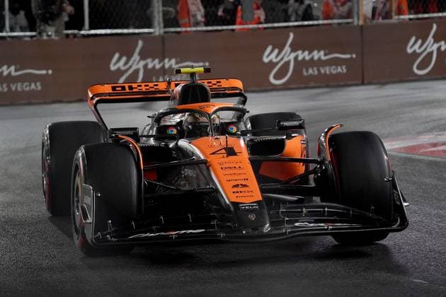 FORMULA 1 HEINEKEN SILVER LAS VEGAS GRAND PRIX 2023 18 11 2023, Las Vegas Street Circuit, Las Vegas, FORMULA 1 HEINEKEN SILVER LAS VEGAS GRAND PRIX 2023 ,in the picture Lando Norris GBR , McLaren F1 Team nordphotoxGmbHx xBratic nph00250