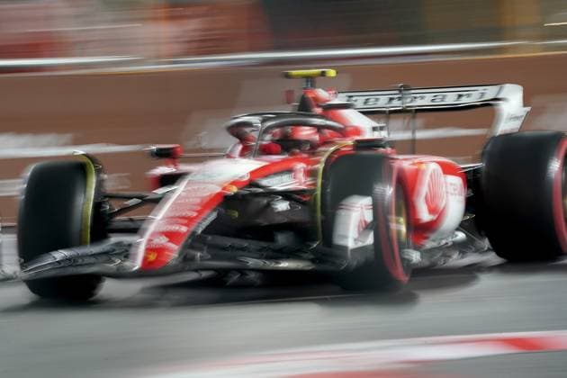FORMULA 1 HEINEKEN SILVER LAS VEGAS GRAND PRIX 2023 18 11 2023, Las Vegas Street Circuit, Las Vegas, FORMULA 1 HEINEKEN SILVER LAS VEGAS GRAND PRIX 2023 ,in the picture Carlos Sainz Jr ESP , Scuderia Ferrari nordphotoxGmbHx xBratic nph00250