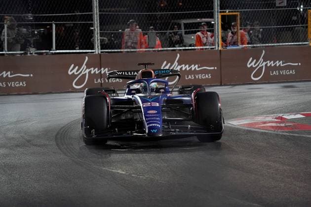 18 11 2023, Las Vegas Street Circuit, Las Vegas, FORMULA 1 HEINEKEN SILVER LAS VEGAS GRAND PRIX 2023 ,in the picture Alexander Albon GBR , Williams Racing Las Vegas Las Vegas Street Circuit United States  eu-images-506