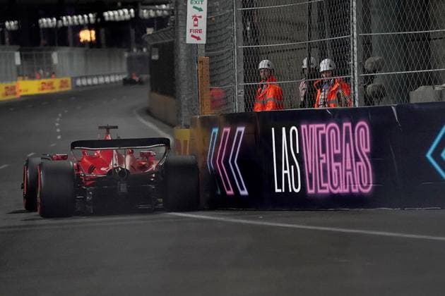 FORMULA 1 HEINEKEN SILVER LAS VEGAS GRAND PRIX 2023 18 11 2023, Las Vegas Street Circuit, Las Vegas, FORMULA 1 HEINEKEN SILVER LAS VEGAS GRAND PRIX 2023 ,in the picture Charles Leclerc MCO , Scuderia Ferrari nordphotoxGmbHx xBratic nph00250