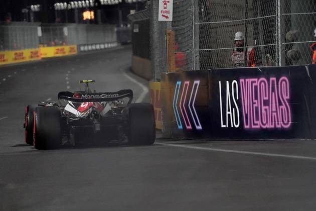 FORMULA 1 HEINEKEN SILVER LAS VEGAS GRAND PRIX 2023 18 11 2023, Las Vegas Street Circuit, Las Vegas, FORMULA 1 HEINEKEN SILVER LAS VEGAS GRAND PRIX 2023 ,in the picture Nico Hülkenberg DEU , MoneyGram Haas F1 Team nordphotoxGmbHx xBratic nph00250