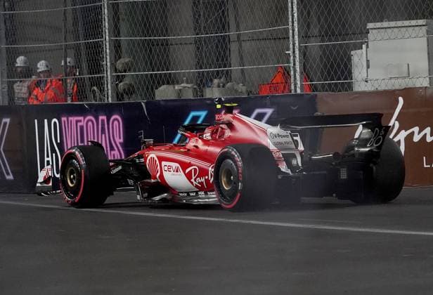 FORMULA 1 HEINEKEN SILVER LAS VEGAS GRAND PRIX 2023 18 11 2023, Las Vegas Street Circuit, Las Vegas, FORMULA 1 HEINEKEN SILVER LAS VEGAS GRAND PRIX 2023 ,in the picture Carlos Sainz Jr ESP , Scuderia Ferrari nordphotoxGmbHx xBratic nph00250