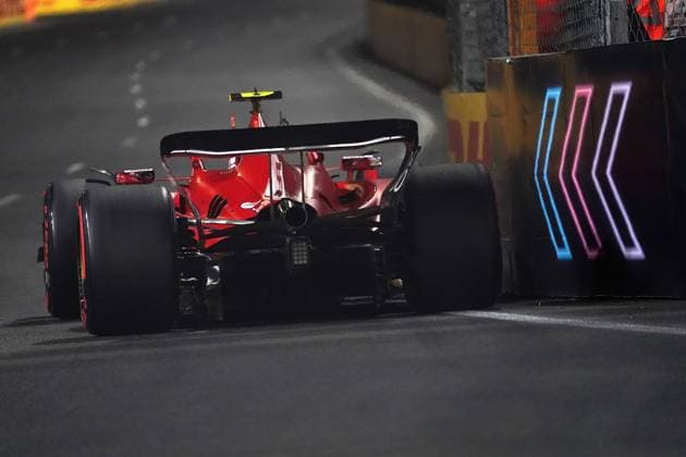 FORMULA 1 HEINEKEN SILVER LAS VEGAS GRAND PRIX 2023 18 11 2023, Las Vegas Street Circuit, Las Vegas, FORMULA 1 HEINEKEN SILVER LAS VEGAS GRAND PRIX 2023 ,in the picture Carlos Sainz Jr ESP , Scuderia Ferrari nordphotoxGmbHx xBratic nph00250
