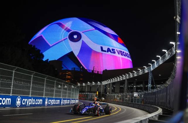 23 Alexander Albon THA, Williams Racing , F1 Grand Prix of Las Vegas at Las Vegas Strip Circuit on November 18, 2023 in Las Vegas, United States of America Photo by HOCH ZWEI Las Vegas United States of America