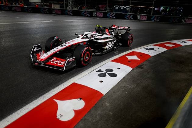 27 Nico Hulkenberg DEU, MoneyGram Haas F1 Team , F1 Grand Prix of Las Vegas at Las Vegas Strip Circuit on November 18, 2023 in Las Vegas, United States of America Photo by HOCH ZWEI Las Vegas United States of America