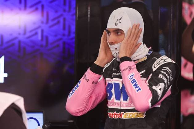 OCON Esteban (fra), Alpine F1 Team A523, portrait during the 2023 Formula 1 Heineken Silver Las Vegas Grand Prix, 21th round of the 2023 Formula One World Championship, WM, Weltmeisterschaft from November 17 to 19, 2023 on the Las Vegas Strip Circuit, in Las Vegas, USA - F1 - LAS VEGAS GRAND PRIX 2023 DPPI Panoramic  00123046_AV6_6526