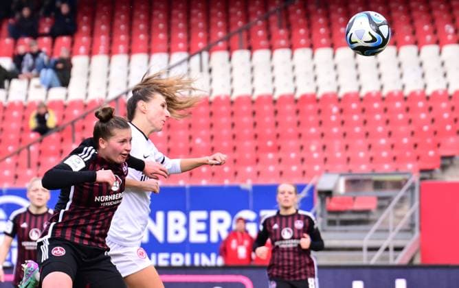 Football, Women, 1. FC Nürnberg - Eintracht Frankfurt