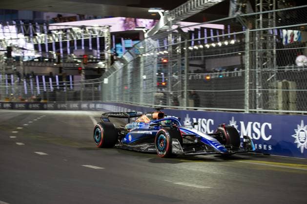 November 18, 2023, Las Vegas, Nevada, USA: Alexander Albon (IND) Williams FW45..during FORMULA 1 HEINEKEN SILVER LAS VEGAS GRAND PRIX 2023 - Nov 17 to 19 2023 Las Vega, Nevada, USA Las Vegas USA - ZUMAm217 20231118_zsp_m217_004 Copyright: xAlessioxDexMarcox