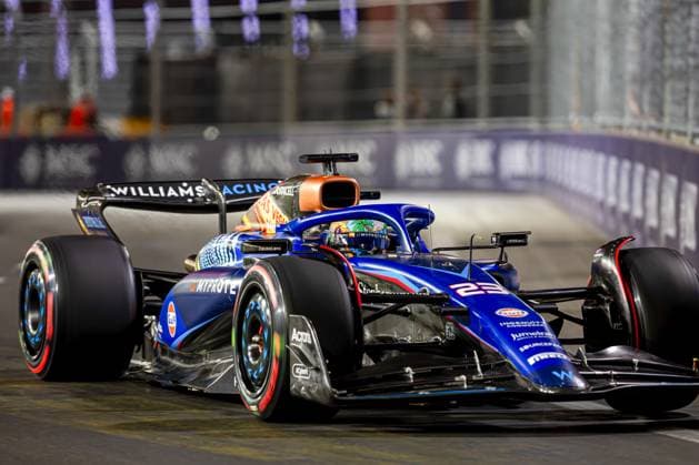 November 18, 2023, Las Vegas, Nevada, USA: Alexander Albon (IND) Williams FW45..during FORMULA 1 HEINEKEN SILVER LAS VEGAS GRAND PRIX 2023 - Nov 17 to 19 2023 Las Vega, Nevada, USA Las Vegas USA - ZUMAm217 20231118_zsp_m217_005 Copyright: xAlessioxDexMarcox