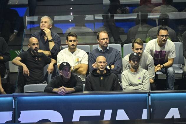 Tennis - Nitto ATP, Tennis Herren Finals Torino 2023 - Jannick Sinner - Italie TENNIS : Nitto Atp Finals Torino 2023 - 18 11 2023 - ChrysleneCaillaud Panoramic 