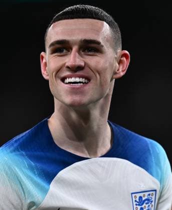 LONDON, ENGLAND - November 17: Phil Foden of England during the UEFA EURO, EM, Europameisterschaft,Fussball 2024 European qualifier match between England and Malta at Wembley Stadium on November 17, 2023 in London, England. Photo by Sebastian Frej England v Malta : Group C - UEFA EURO 2024 European Qualifiers Copyright: xx