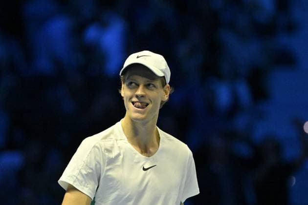 Tennis - Nitto ATP, Tennis Herren Finals Torino 2023 - Jannick Sinner - Italie TENNIS : Nitto Atp Finals Torino 2023 - 18 11 2023 - ChrysleneCaillaud Panoramic 