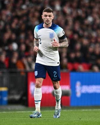 LONDON, ENGLAND - November 17: Kieran Trippier of England during the UEFA EURO, EM, Europameisterschaft,Fussball 2024 European qualifier match between England and Malta at Wembley Stadium on November 17, 2023 in London, England. Photo by Sebastian Frej England v Malta : Group C - UEFA EURO 2024 European Qualifiers Copyright: xx
