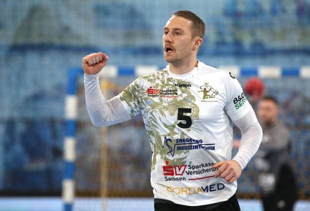 18 11 2023, Germany, Bietigheim, Handball 2 Bundesliga Men, SG BBM Bietigheim vs HC Elbflorenz 2006, Lukas Wucherpfennig HC