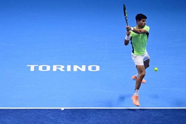 Tennis, ATP Finals in Turin, Carlos Alcaraz - Novak Djokovic