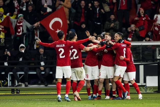 Friendly match Germany Turkey 18 11 2023 Cheers for 1 2 by Kenan Yildiz Turkey, 19 Friendly match Germany Turkey, Berlin, Olympiastadion on 18 11 2023 Copyright: xBEAUTIFULxSPORTS Wunderlx