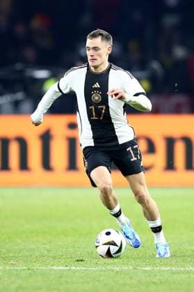 18 11 2023, xtgx, football international, Germany Turkey emspor, v l Florian Wirtz German National Football Team DFB DFL DFB REGULATIONS PROHIBIT ANY USE OF PHOTOGRAPHS as IMAGE SEQUENCES and or QUASI VIDEO Berlin