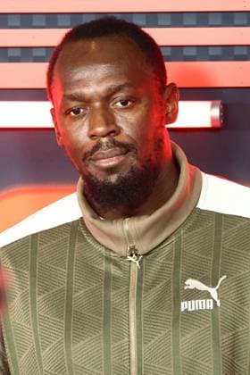 F1 Las Vegas Grand Prix 2023 Usain Bolt ahead of the Formula 1 Las Vegas Grand Prix at Las Vegas Strip Circuit in Las Vegas, United States on November 18, 2023. Las Vegas United States  Copyright: xJakubxPorzyckix originalFilename:porzycki-f1lasveg231118_npudI.jpg