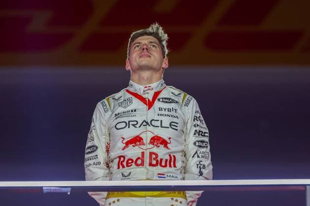 Winner of the Las Vegas Grand Prix, Max Verstappen Red Bull , Race, Las Vegas Grand Prix, Motorsport, Men, Formula 1, 18 11 2023 Las Vegas Nevada USA Copyright: xkolbert-press ChristianxKolbertx