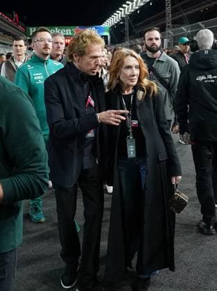18 11 2023, Las Vegas Street Circuit, Las Vegas, FORMULA 1 HEINEKEN SILVER LAS VEGAS GRAND PRIX 2023 ,in the picture The US American film producer Jerome Leon Jerry Bruckheimer Las Vegas Las Vegas Street Circuit United States  eu-images-506