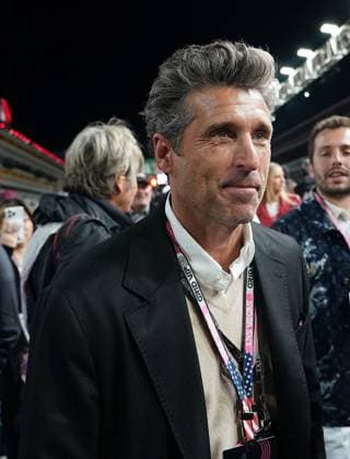 18 11 2023, Las Vegas Street Circuit, Las Vegas, FORMULA 1 HEINEKEN SILVER LAS VEGAS GRAND PRIX 2023 ,in the picture US actor Patrick Dempsey Las Vegas Las Vegas Street Circuit United States  eu-images-506